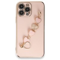 Newface iPhone 14 Pro Kılıf Esila Silikon - Pudra