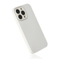 Newface iPhone 14 Pro Kılıf Glass Kapak - Beyaz