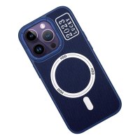 HDD iPhone 14 Pro Kılıf HBC-157 Granada Magneticsafe Kapak - Lacivert