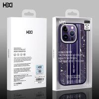 HDD iPhone 14 Pro Kılıf HBC-188 Astra Kapak - Koyu Yeşil