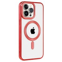 Newface iPhone 14 Pro Kılıf Kronos Magsafe Kapak - Kırmızı