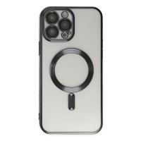 Newface iPhone 14 Pro Kılıf Kross Magneticsafe Kapak - Siyah