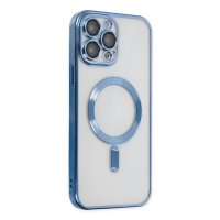 Newface iPhone 14 Pro Kılıf Kross Magneticsafe Kapak - Sierra Blue