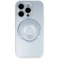 Newface iPhone 14 Pro Kılıf Lukka Magneticsafe Kapak - Sierra Blue