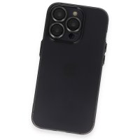 Newface iPhone 14 Pro Kılıf Luko Lens Silikon - Siyah