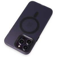 Joko iPhone 14 Pro Kılıf Mateks Magsafe Kapak - Derin Mor