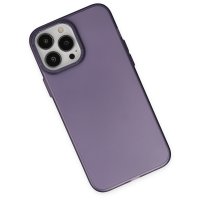 Newface iPhone 14 Pro Kılıf Modos Metal Kapak - Derin Mor