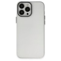 Newface iPhone 14 Pro Kılıf Modos Metal Kapak - Şeffaf