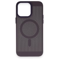 Newface iPhone 14 Pro Kılıf Plüton Magneticsafe Kapak - Derin Mor