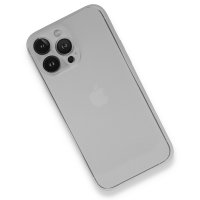 Newface iPhone 14 Pro Kılıf PP Ultra İnce Kapak - Beyaz
