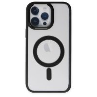 Newface iPhone 14 Pro Kılıf Room Magneticsafe Silikon - Siyah