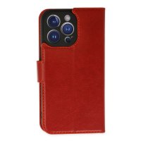 Newface iPhone 14 Pro Kılıf Trend S Plus Kapaklı Kılıf - Kırmızı