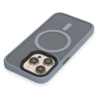 Newface iPhone 14 Pro Kılıf Trex Magneticsafe Kapak - Sierra Blue