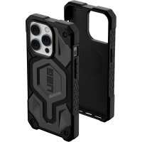 Newface iPhone 14 Pro Kılıf Uag Fiber Magneticsafe Silikon - Füme