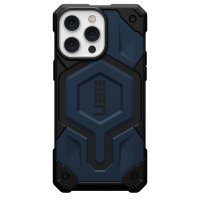 Newface iPhone 14 Pro Kılıf Uag Fiber Magneticsafe Silikon - Lacivert