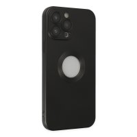 Newface iPhone 14 Pro Kılıf Vamos Lens Silikon - Siyah