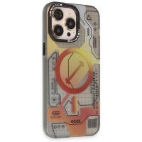 Newface iPhone 14 Pro Kılıf Venüs Magneticsafe Desenli Kapak - Venüs - 6