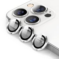 Newface iPhone 14 Pro Max Bind Metal Kamera Lens - Gümüş