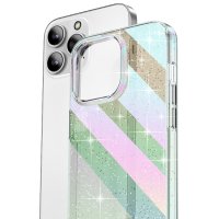 Newface iPhone 14 Pro Max Kılıf Aero Shine Kapak - Siyah