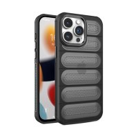 Newface iPhone 14 Pro Max Kılıf Airmax Silikon Kapak - Siyah
