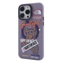 Newface iPhone 14 Pro Max Kılıf Apollo Magneticsafe Desenli Kapak - Apollo Mor - 2