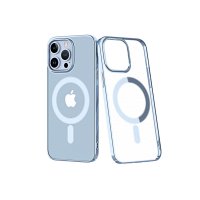 Newface iPhone 14 Pro Max Kılıf Element Magneticsafe Sert Kapak - Sierra Blue
