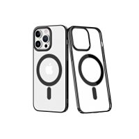 Newface iPhone 14 Pro Max Kılıf Element Magneticsafe Sert Kapak - Siyah