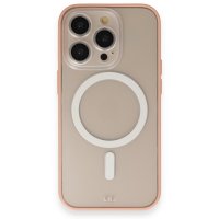 Newface iPhone 14 Pro Max Kılıf Grand Magneticsafe Kapak - Pembe