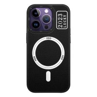 HDD iPhone 14 Pro Max Kılıf HBC-157 Granada Magneticsafe Kapak - Siyah