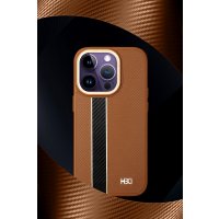 HDD iPhone 14 Pro Max Kılıf HBC-163 Times Kapak - Derin Mor