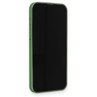 Newface iPhone 14 Pro Max Kılıf Jack Magneticsafe Lens Silikon - Yeşil