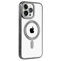 Newface iPhone 14 Pro Max Kılıf Kronos Magsafe Kapak - Siyah