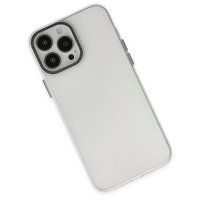 Newface iPhone 14 Pro Max Kılıf Modos Metal Kapak - Şeffaf