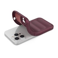Newface iPhone 14 Pro Max Kılıf Optimum Silikon - Bordo