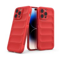 Newface iPhone 14 Pro Max Kılıf Optimum Silikon - Kırmızı