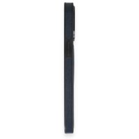 Newface iPhone 14 Pro Max Kılıf Ozzi Magsafe Deri Kapak - Lacivert