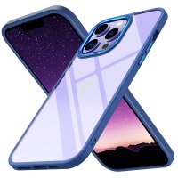 Newface iPhone 14 Pro Max Kılıf Power Silikon - Mavi