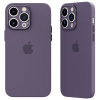Newface iPhone 14 Pro Max Kılıf Puma Silikon - Koyu Mor