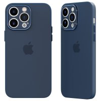 Newface iPhone 14 Pro Max Kılıf Puma Silikon - Mavi