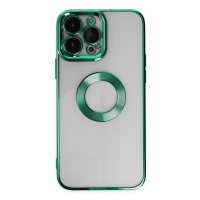 Newface iPhone 14 Pro Max Kılıf Slot Silikon - Köknar Yeşili
