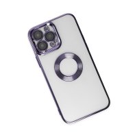 Newface iPhone 14 Pro Max Kılıf Slot Silikon - Mor