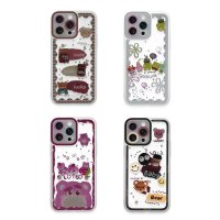 Newface iPhone 14 Pro Max Kılıf Sweet Desenli Silikon Kapak - Sarı