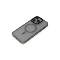Newface iPhone 14 Pro Max Kılıf Trex Magneticsafe Kapak - Titan Gri