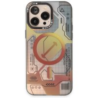 Newface iPhone 14 Pro Max Kılıf Venüs Magneticsafe Desenli Kapak - Venüs - 6