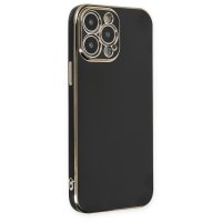 Newface iPhone 14 Pro Max Kılıf Volet Silikon - Siyah