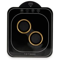 Newface iPhone 14 Valdez Metal Kamera Lens - Gold