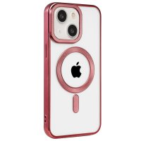 Newface iPhone 15 Kılıf Kronos Magsafe Kapak - Bordo