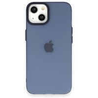 Newface iPhone 15 Kılıf Modos Metal Kapak - Mavi