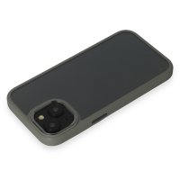 Newface iPhone 15 Kılıf Power Silikon - Gri