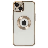 Newface iPhone 15 Kılıf Slot Silikon - Gold